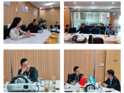 苏州外贸中小企业促进会党支部活动-走访苏州91视频福利热敏纸有限公司